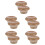 10Pcs Wood Pot Lid Knobs Wear-Resistant Small Lid Handles 7