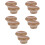 10Pcs Wood Pot Lid Knobs Wear-Resistant Small Lid Handles 8