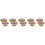10Pcs Wood Pot Lid Knobs Wear-Resistant Small Lid Handles 10