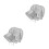 2Pcs Foldable Silver Foot Spa Bucket Cover Insulation Fabric for Sauna 3