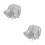 2Pcs Foldable Silver Foot Spa Bucket Cover Insulation Fabric for Sauna 6