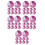 100Pcs Lightweight Violet Uv Indicator Cards for Outdoor Testing 7