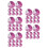 100Pcs Lightweight Violet Uv Indicator Cards for Outdoor Testing 8