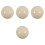 4Pcs Durable Resin Cue Balls Beige for Billiard Pool Training Use 2
