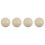 4Pcs Durable Resin Cue Balls Beige for Billiard Pool Training Use 3