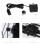 2Pcs Waterproof Bike Computer Wireless Speedometer Odometer Black 6