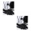 2Pcs Waterproof Bike Computer Wireless Speedometer Odometer Black 9