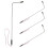 16Pcs Durable Lamp Post Models for Dollhouse Garden Decor 2