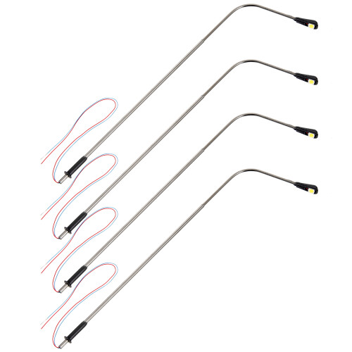 16Pcs Durable Lamp Post Models for Dollhouse Garden Decor 2