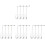 16Pcs Durable Lamp Post Models for Dollhouse Garden Decor 4