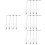 16Pcs Durable Lamp Post Models for Dollhouse Garden Decor 7