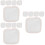 15Pcs Durable Bath Shower Loofah Sponge Beige for Radiant Complexion 8