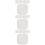 15Pcs Durable Bath Shower Loofah Sponge Beige for Radiant Complexion 9