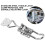 1Pc Compact Stainless Steel Adjustable Toggle Hasp for Tool Fixtures 8