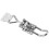 1Pc Compact Stainless Steel Adjustable Toggle Hasp for Tool Fixtures 10