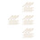 200Pcs Lipstick Brush Replacement Soft Flock Head Beige Makeup Tool 8