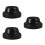 3Pcs Black Plastic Safety Covers for Playground Equipment 5