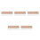 5Pcs Durable Texture Paint Tool Multi Color DIY Wall Decoration Comb 4