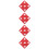4Pcs Sturdy Red Rubber Fencing Targets Space-Saving Training Tools 9