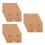 30Pcs Portable Paper Stave Notebook Khaki for Music Practice and Notes 4