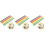 Papiers Pliables Étoiles Multicolores Décoration Intérieur 3