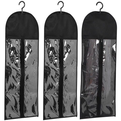 9Sets Haartaschenset Mit Kleiderbügel PVC Haarschutz 1
