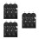 9Sets Haartaschenset Mit Kleiderbügel PVC Haarschutz 5