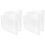 4Pcs PU Foam Sheets Packing Foam Inserts for Cases and Shipping White 4