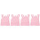 4Pcs Mini Doll Backpack Pink for 18 Inch Dolls Playtime 5