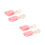 2Sets Pink Silicone Baby Feeding Spoon Fork Set for Toddler Training 5