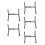 5Pcs Adjustable Hard Hat Chin Strap Y-Shaped Durable ABS Safety 8