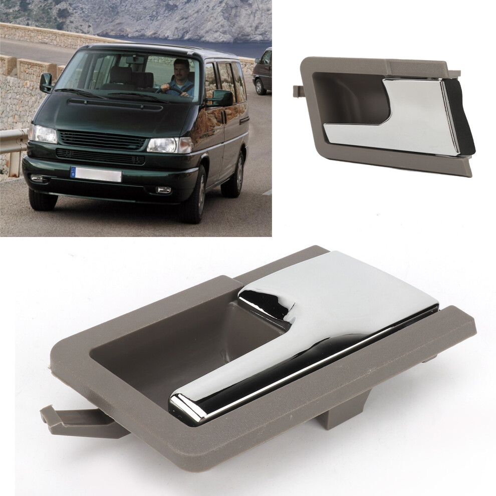 Metal Plated Auto Interior Door Handle For T4 Iv 1990-2003 Gray 4641386930787