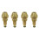 Performance Waste Oil Heater Replacement Fits for Delavan 30609-5 Siphon Nozzle 30609-005 Same As Replacement 4 Pack 1