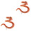 2Pcs Brown Simulation Plush Snake Toy Durable PP Cotton Prank Prop 5