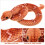2Pcs Brown Simulation Plush Snake Toy Durable PP Cotton Prank Prop 10