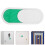 10Pcs Clear Acrylic Room Status Signs for Office Use White 10