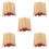 500Pcs Bamboo Divination Sticks Portable Fortune Telling Game Props 8