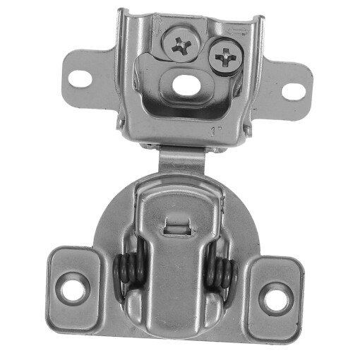 5Pcs Silver Cabinet Door Hinges Concealed Soft Closing Buffer Dampers 2
