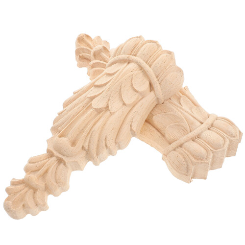 10Pièces Corbeaux Décoratifs Bois Tradition 1
