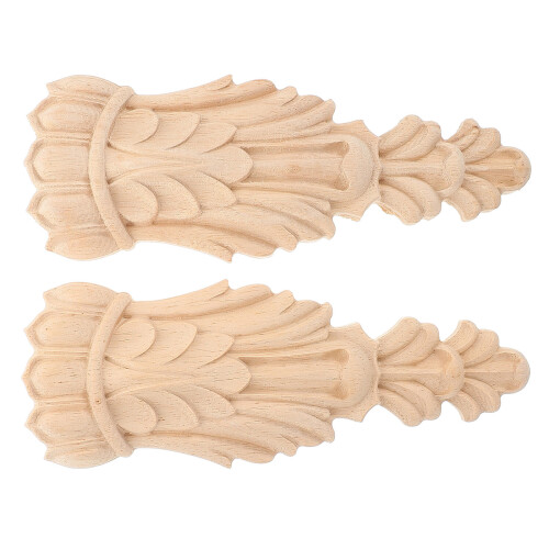 10Pièces Corbeaux Décoratifs Bois Tradition 2