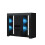 Sideboard Harbor 97cm - Black with Gloss Doors and LED Lights 5