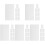 Double-Sided Adhesive Foam Squares White for Craft Use 4