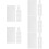 Double-Sided Adhesive Foam Squares White for Craft Use 11