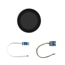 Tela LCD TFT de 1,28 polegadas, tela sensível ao toque LCD giratória redonda, tela de 1,28 polegadas com botão de 240x240 para casa inteligente