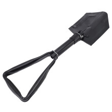23 Zoll Klappspaten mit Sägezahn aus Hochkohlenstoffstahl für Camping & Outdoor-Aktivitäten
