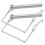 6Pcs Durable Silver Trailer Coupler Safety Pins Locking Hitch Pin Set 3