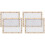 4Pcs Educational DIY Paper Making Kit Wooden Frame with Easy-Use Mesh 3