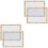 4Pcs Educational DIY Paper Making Kit Wooden Frame with Easy-Use Mesh 4