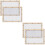 4Pcs Educational DIY Paper Making Kit Wooden Frame with Easy-Use Mesh 7