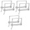 6Pcs Durable Silver Trailer Coupler Safety Pins Locking Hitch Pin Set 5